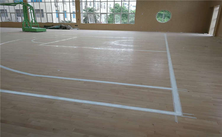 長春企口實木運動地板多少錢一平方