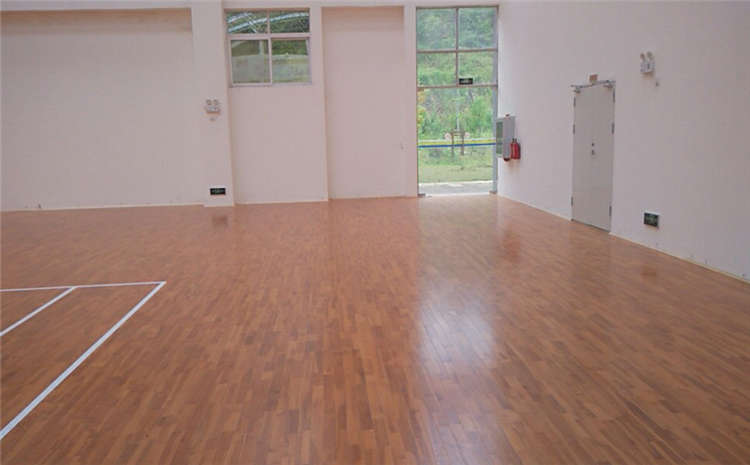 硬木企口實木運動地板板式龍骨結構