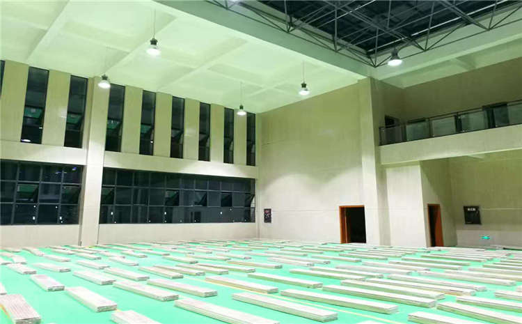 拼接板木地板籃球場生產廠家