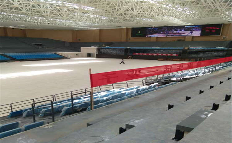 柞木體育運動地板翻新施工