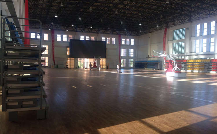 陜西楓木實木運動地板施工工藝