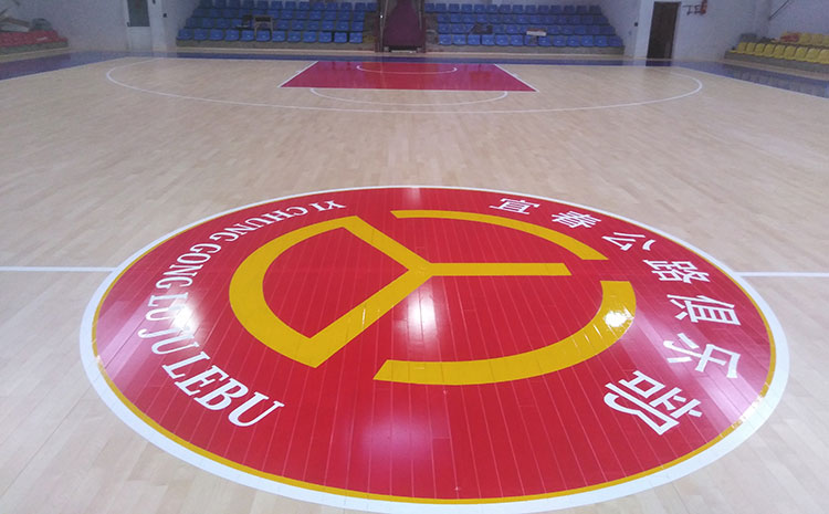 指接板體育館木地板結(jié)構(gòu)