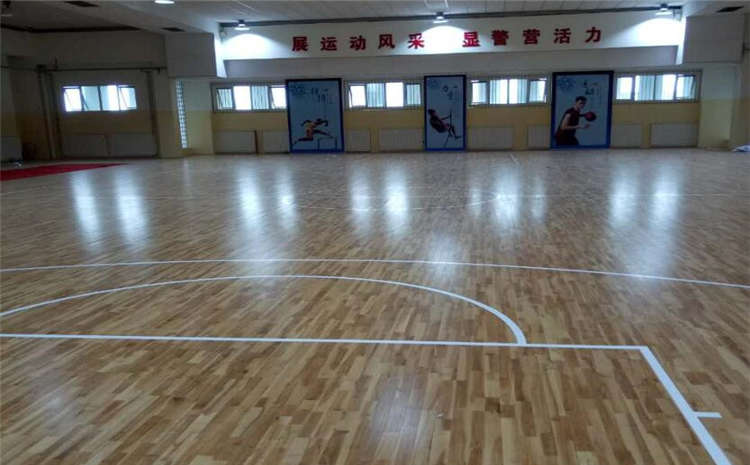 五角楓NBA籃球場木地板怎么保養?