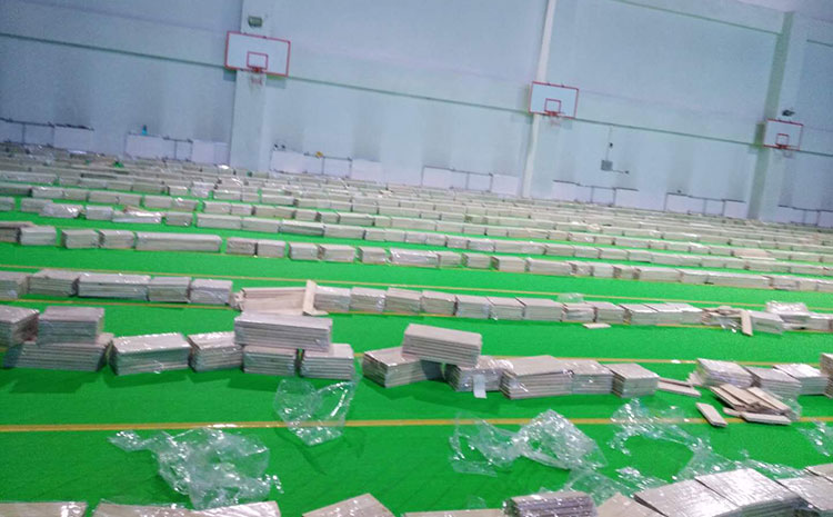 學(xué)校NBA籃球場(chǎng)木地板廠家去哪找？