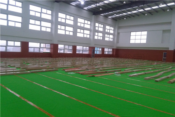 江蘇溧陽市體育館木地板案例