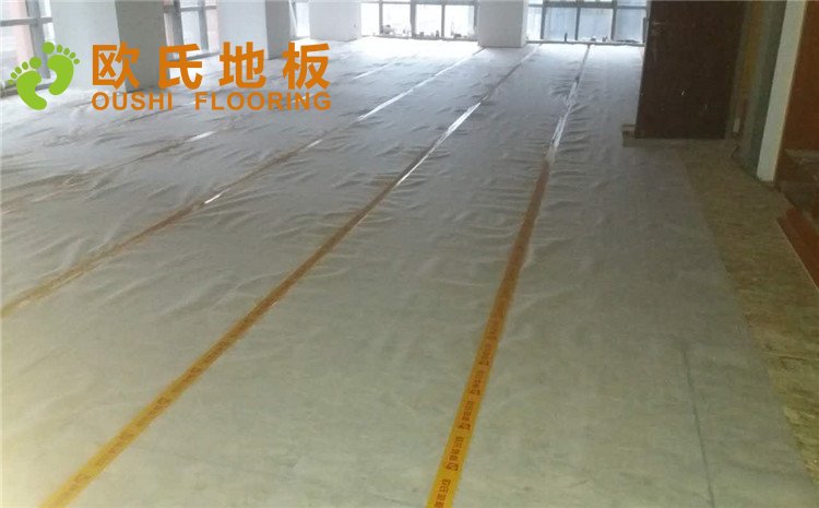 西安民生銀行舞蹈教室木地板案例