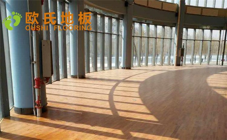 吉林省臨江市全民體育健身中心木地板案例